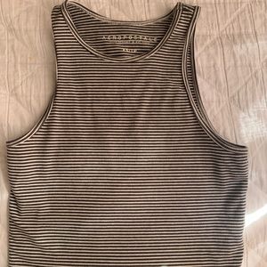 Stripped Aeropostale crop top